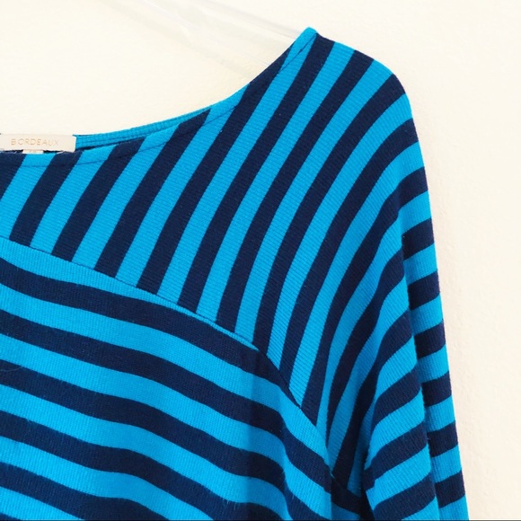 ANTHROPOLOGIE Bordeaux 3/4 Sleeve Top - Picture 5 of 8